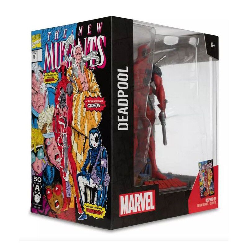 Figura Deadpool Marvel Estatua Diorama 18 cms image number null