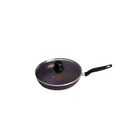 Sartén 16 cm Antiadherente con Tapa Vital Vidrio Aluminio T-fal