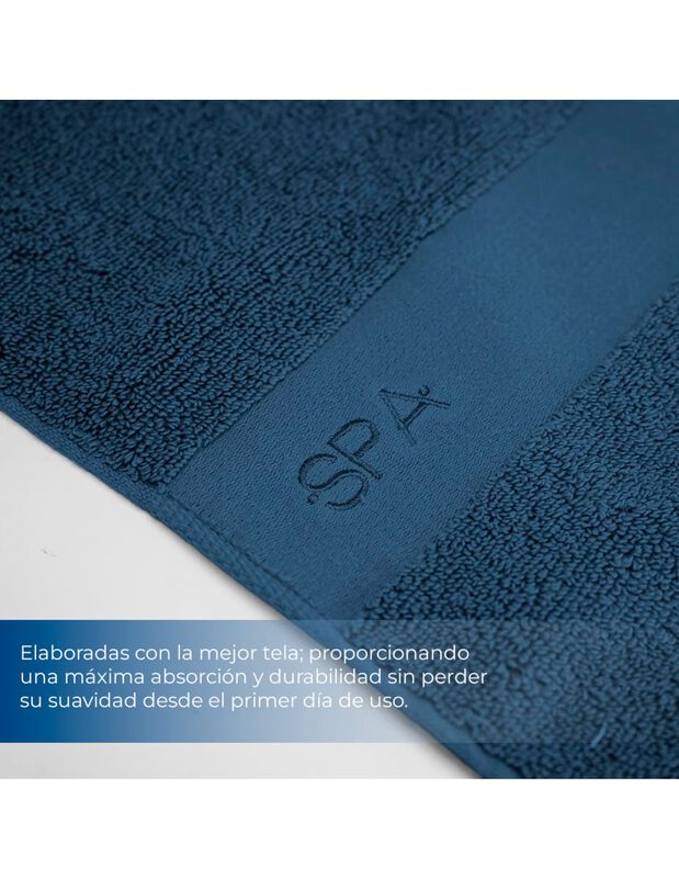 Toalla de Medio Ba&ntilde;o L&iacute;nea SPA, Extra Suave y A... image number null