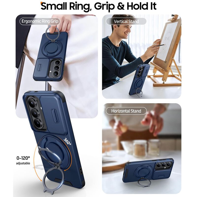Funda Jame para Samsung Galaxy S26 con Anillo G... image number null