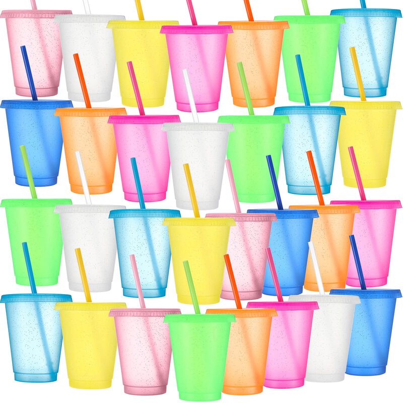 Vaso Para Beber Sieral Pack 30 Multicolor 39 cm image number null