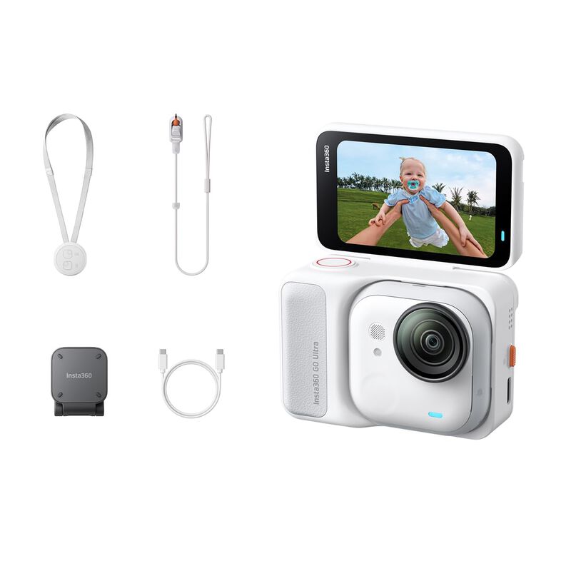 C&aacute;mara De Acci&oacute;n Insta360 Go Ultra 4k 60fps Bla... image number null