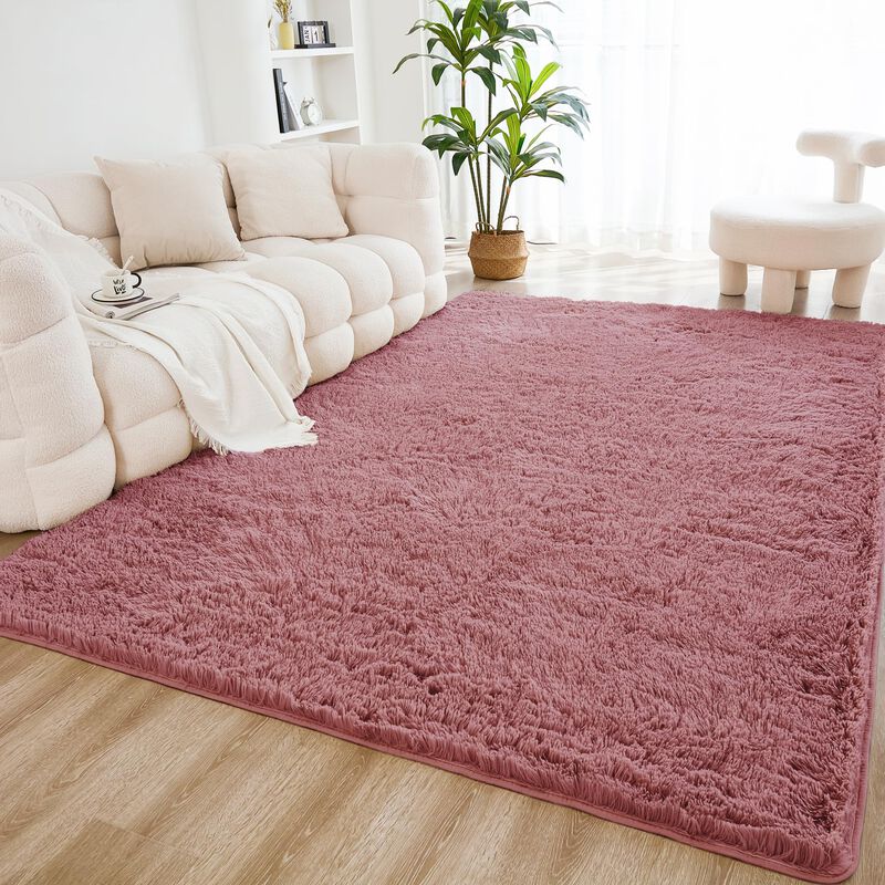 Alfombra De &Aacute;rea Litanika 152 cm &times; 244 cm Rosa ... image number null