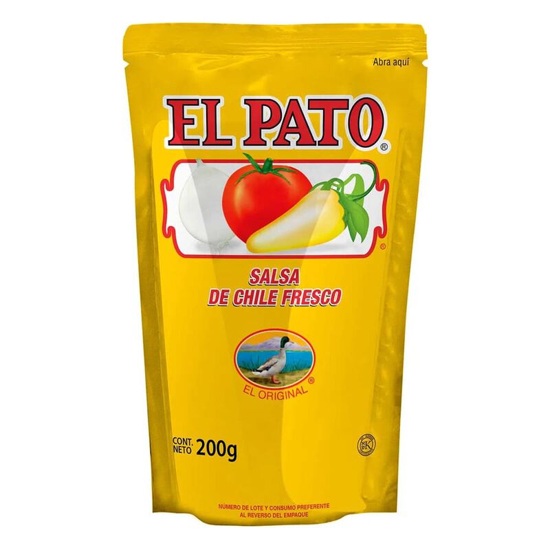 Salsa Chile Fresco El Pato 200g image number null