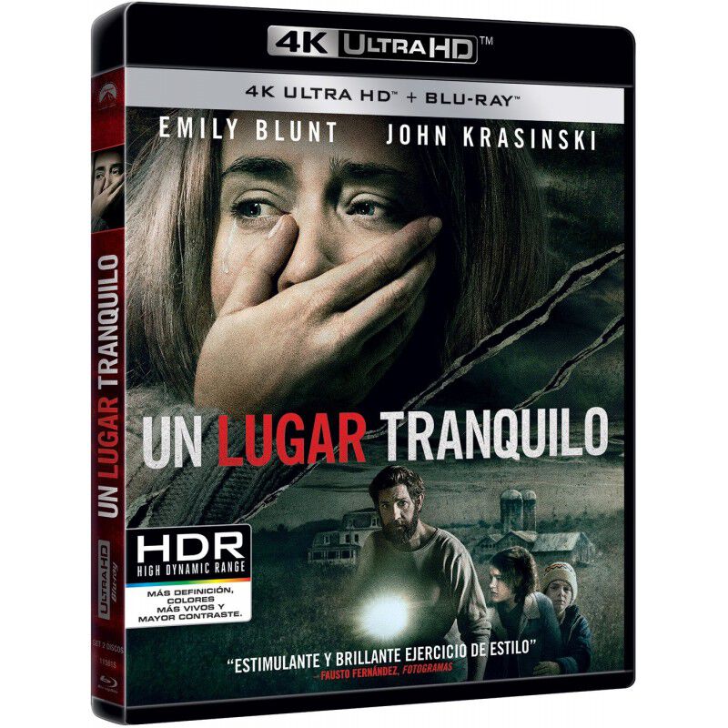 Un Lugar Tranquilo (4k Uhd + Bd) [blu-ray] image number null