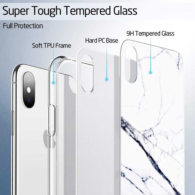 Funda &nbsp;esr Mimic Para Iphone X Y Xs Cristal Mar... image number null
