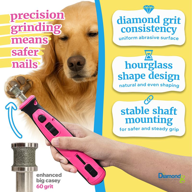 Lijadora De U&ntilde;as Para Perros Diamondg 60 Granos... image number null