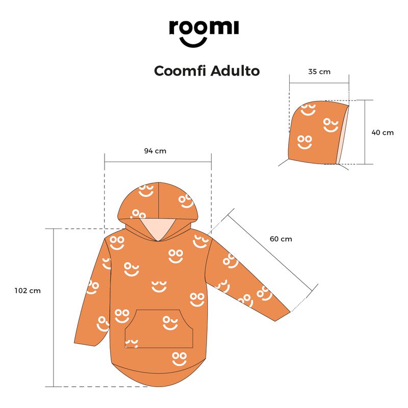 Pijama Adulto Unitalla Sudadera Cobija Roomi Co... image number null