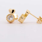 Broqueles zirconia y coraz&oacute;n