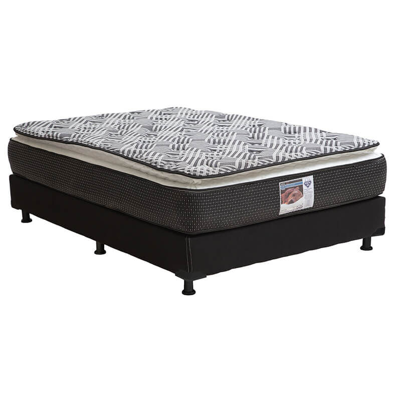 Colch&oacute;n Queen Size Spring Air Omega+Almohada Di... image number null