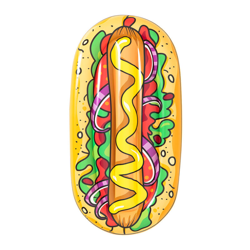 Cama Inflable Adulto Decorada Hot Dog 1 modelo ... image number null