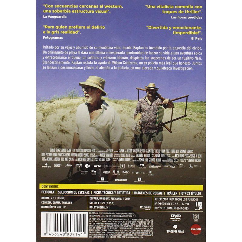 Kaplan [DVD] (2014) Sr. Kaplan image number null