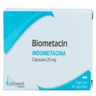 Biometecin 25mg caja 30 Capsulas