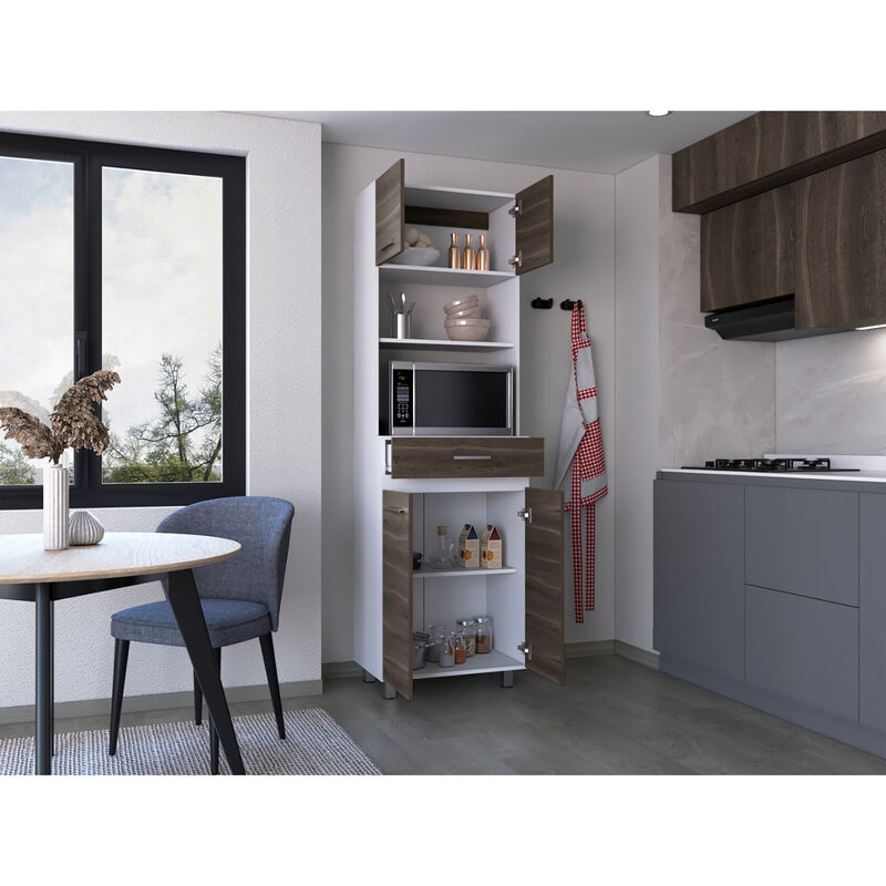 Modulo Microondas Eris Milan Y Blanco Virtual M... image number null