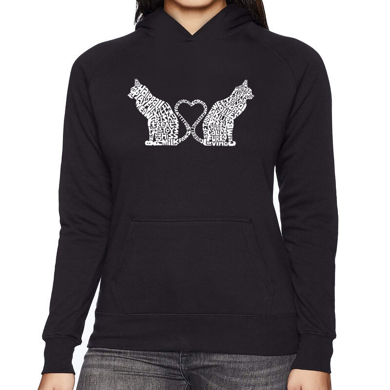 Sudadera Con Capucha Word Art Para Mujer - Cora... image number null