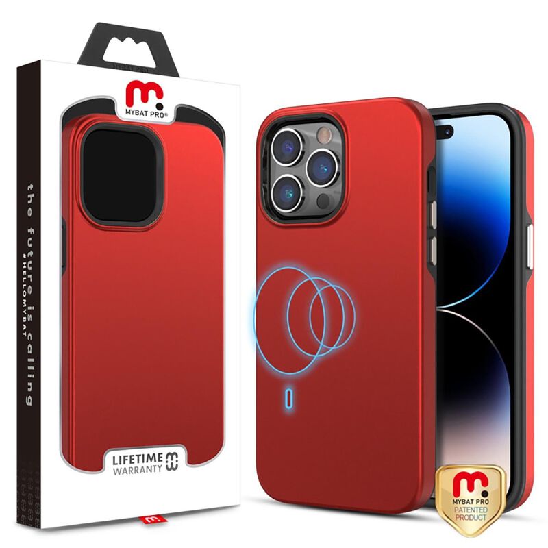 Funda Mybat Fuse Mag Para Iphone 14 Pro - Roja image number null