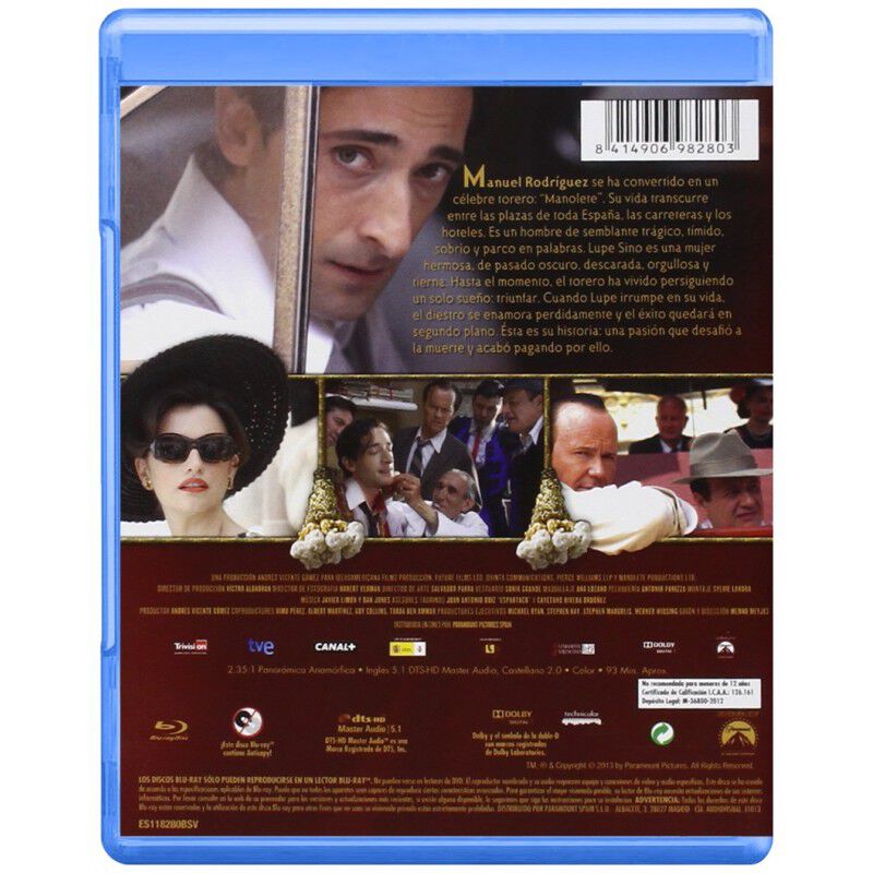 Manolete [blu-ray] image number null