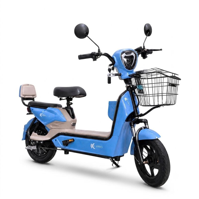 Bicicleta El&eacute;ctrica, Hikari, Color Azul/beige image number null