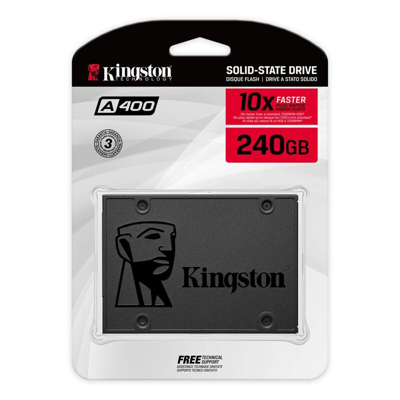Ssd Kingston A400 240gb Sata Iii 2.5'' 7mm 3 6G... image number null