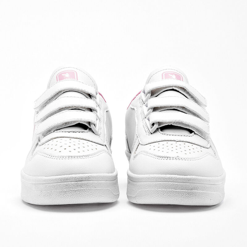 American Fire tenis escolar para ni&ntilde;a blanco ro... image number null