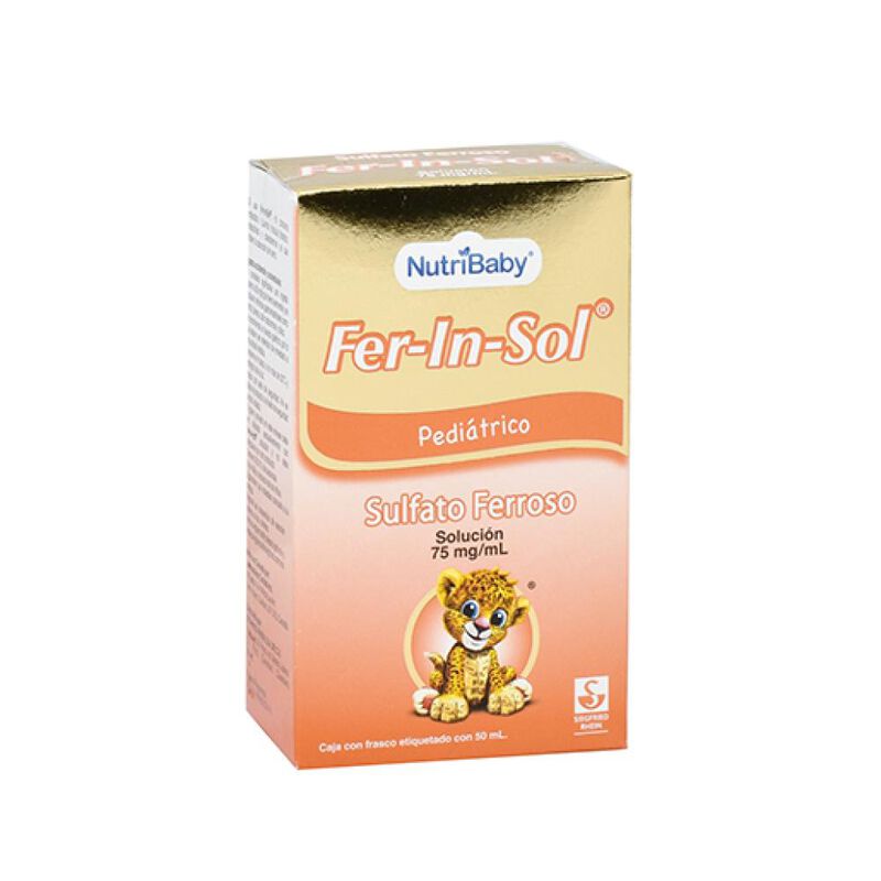 Fer-in-sol 75mg Soluci&oacute;n  50ml image number null