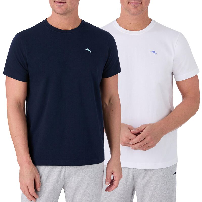 Camisetas Tommy Bahama, Paquete de 2, Manga Cor... image number null