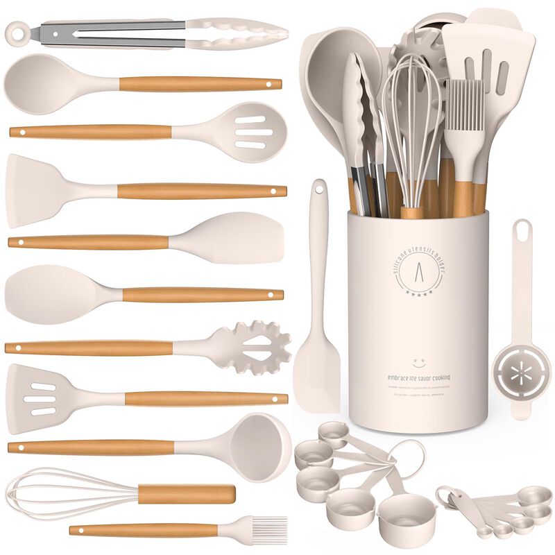 Juego de Utensilios de Cocina AVGPD - Silicona ... image number null