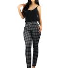 Jeggins Mujer Legging Pantalón A Cuadro Mallones PANTA-1010 Diseño 2 Mayon Malla