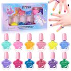 Set De Esmaltes De U&ntilde;as Etyjo Kids De 12 Colores A Base De Agua, No T&oacute;xico