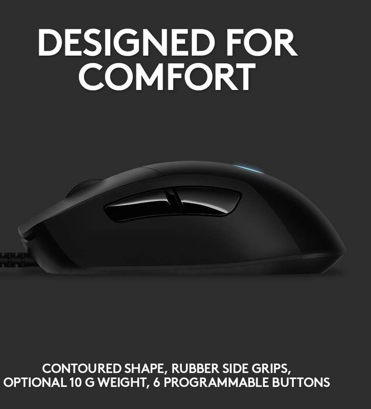Rat&oacute;n Para Juegos Logitech G403 Hero 25k 87g+10... image number null