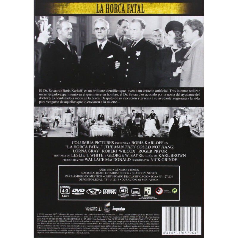 La Horca Fatal (dvd) image number null