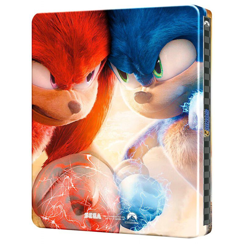 SONIC 2, LA PEL&Iacute;CULA (STEELBOOK) (4K UHD + Blu ... image number null