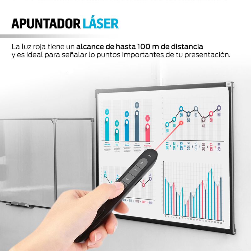 Apuntador Láser Inalámbrico Redlemon image number null