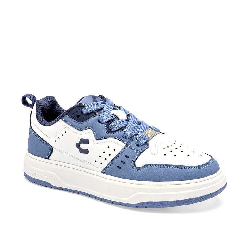 Charly tenis para mujer blanco azul cod 139624-... image number null