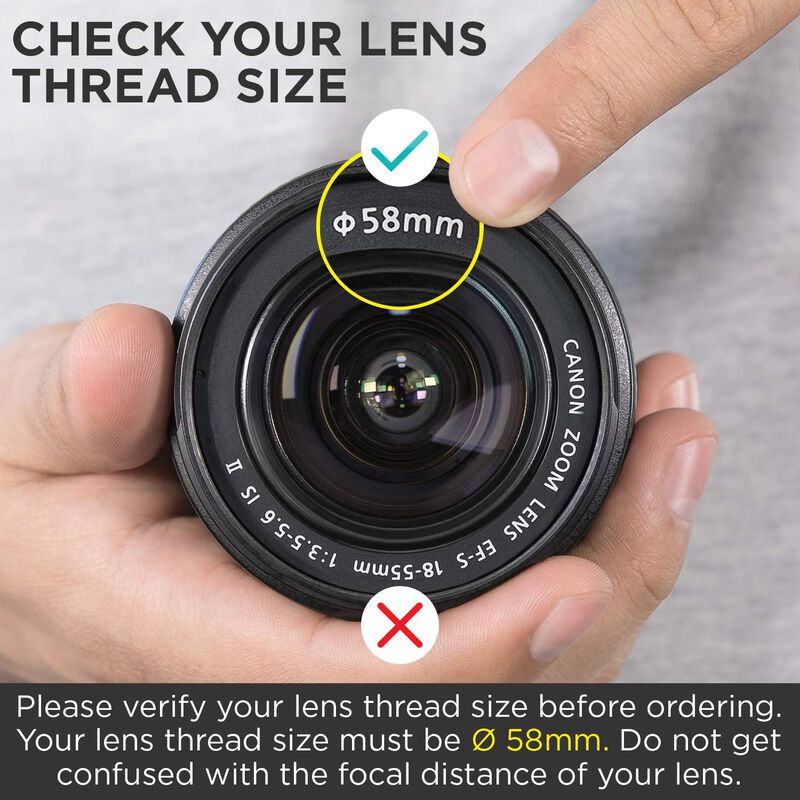 Lente Gran Angular Fisheye Altura Photo 58 Mm 0... image number null