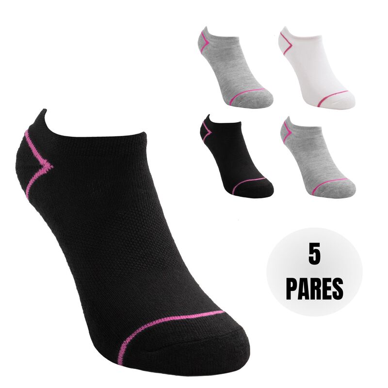 Wilson 5 Pares de Tines cortos para Mujer, Colo... image number null