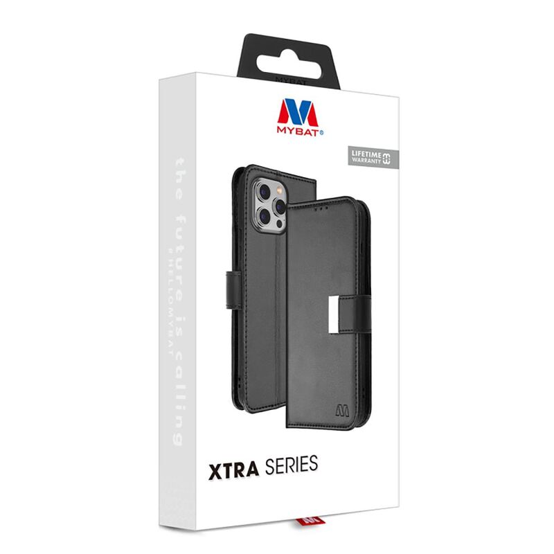 Funda Mybat Cartera Para Iphone 15 Plus - Negra... image number null