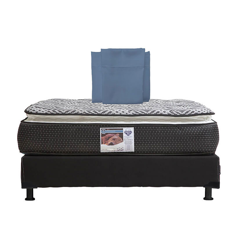 Colchón Queen Size Spring Air Omega + Box Dicas... image number null