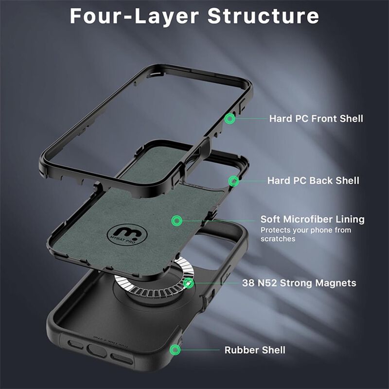 Funda Mybat Maverick Mag Clip Para Iphone 16 Pr... image number null