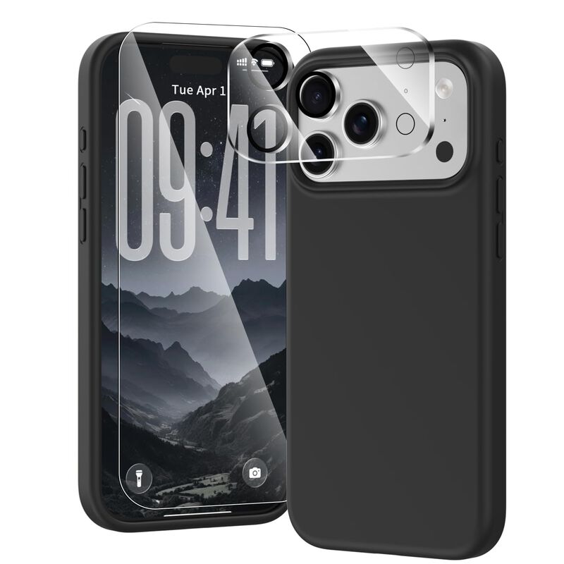 Funda Tdlerhb Iphone 17 Pro Max 3 En 1 Negra image number null