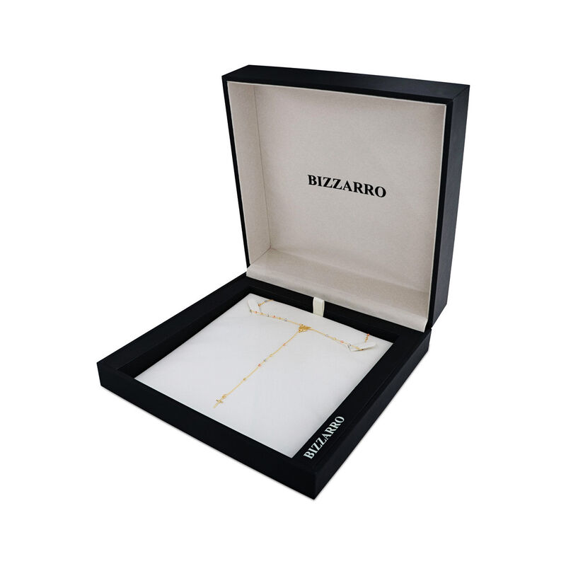 Rosario Oro Florentino 14k 2mm 60+10 Cm image number null