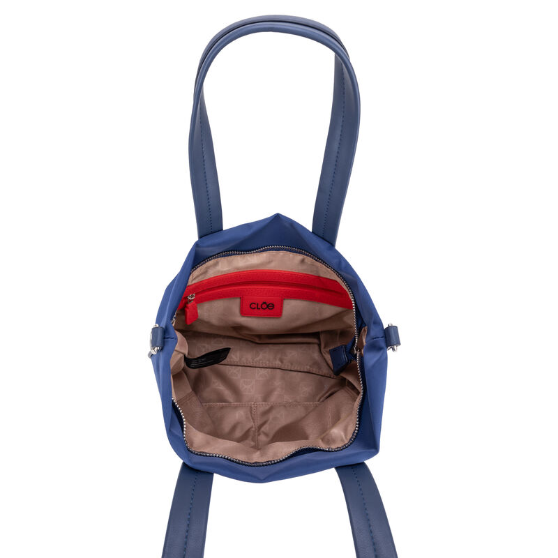 Bolsa Tote Mediana Con Herraje De Monograma Col... image number null