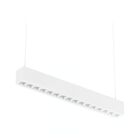 L&aacute;mpara Suspendida Led Para Interior Blanco 40w Luz Blanca N