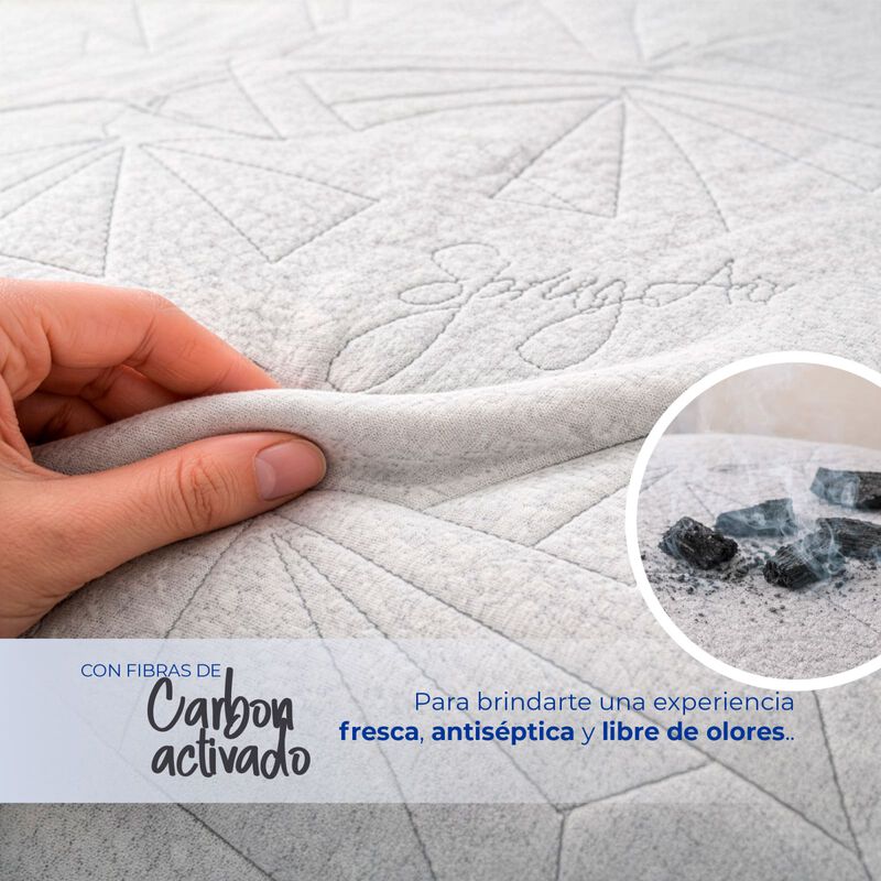 Almohada My Shape 5 Spring Air Carb&oacute;n Activado ... image number null