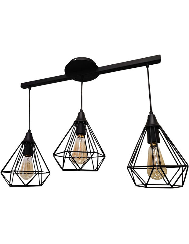 L&aacute;mpara  para Techo Ara&ntilde;a Triple Mil Luces image number null