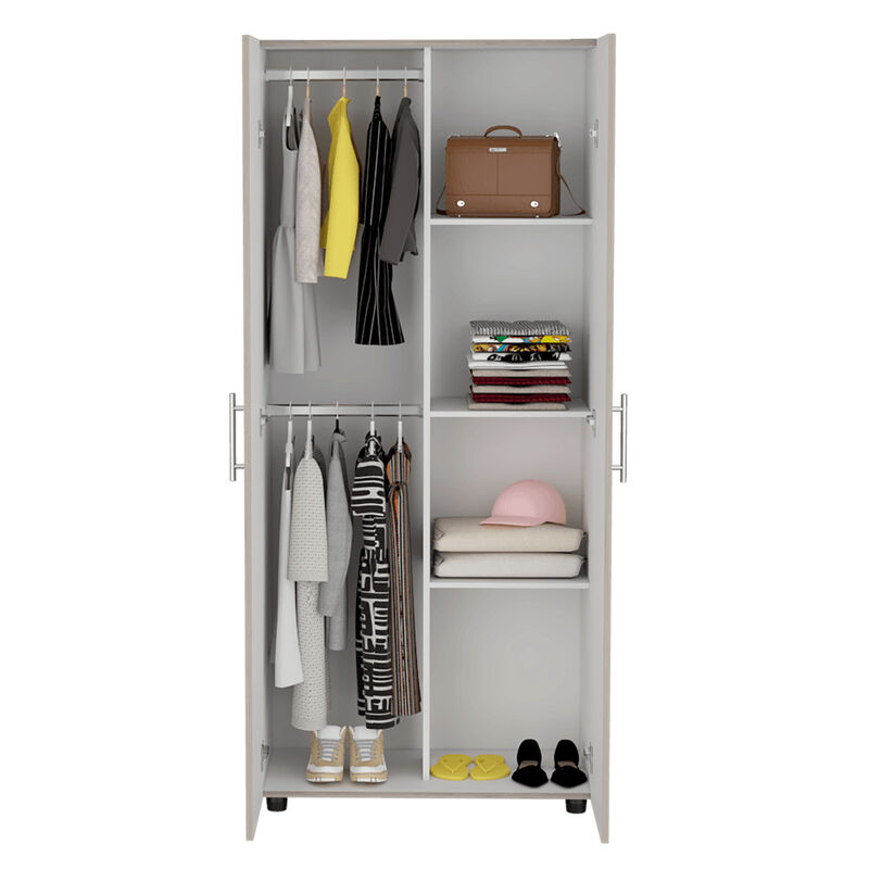 Closet Derek Humo y Blanco Virtual Muebles image number null