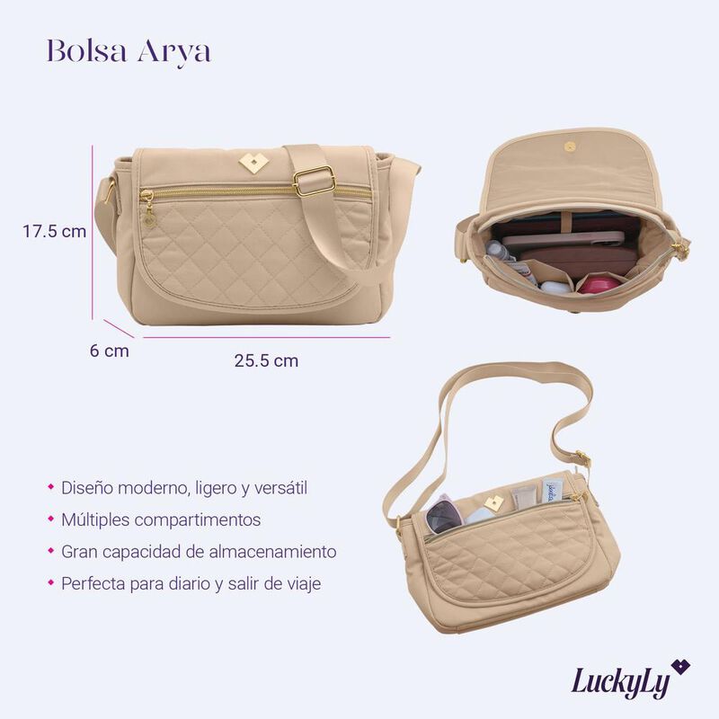 Bolsa Mujer Crossbody Bandolera Original, Bolso... image number null