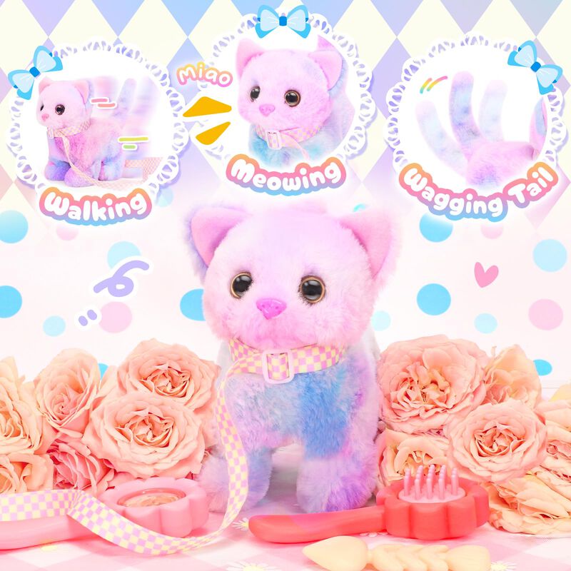 Peluche Cat Tagitary Interactive Electronic Par... image number null