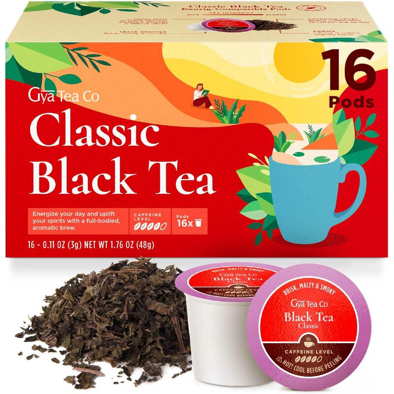 C&aacute;psulas De T&eacute; Gya Tea Co 16 Unidades Cl&aacute;sico N... image number null