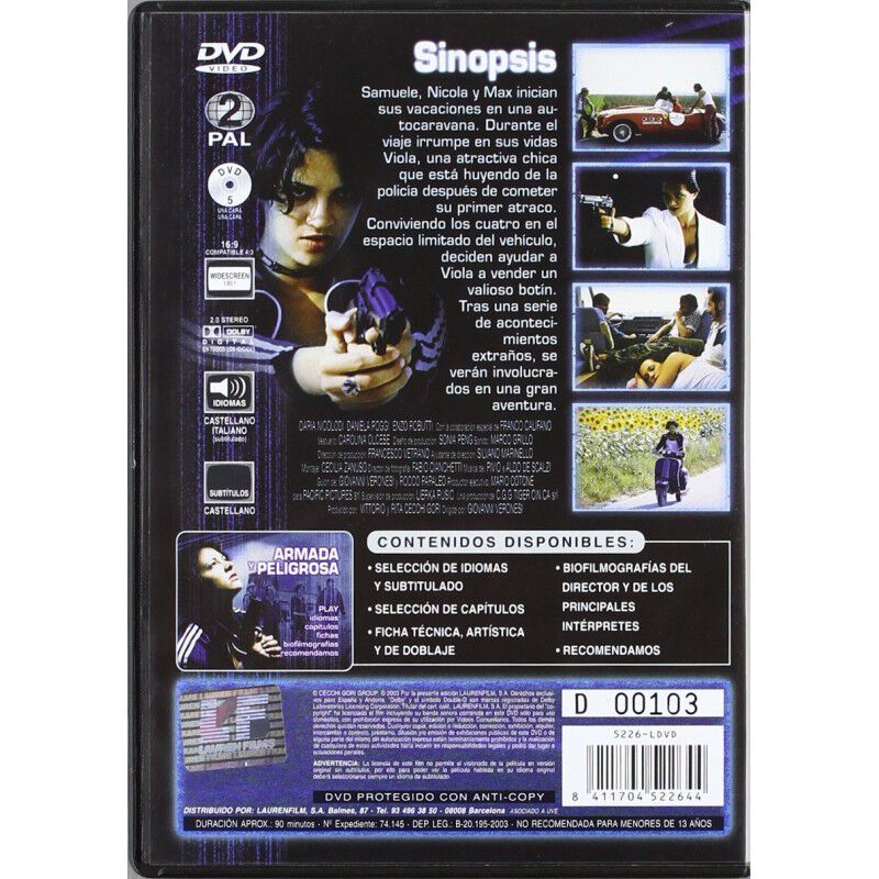 Armada Y Peligrosa (Viola Bacia Tutti) [DVD] image number null